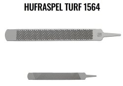 Râpe à sabots DICK Turf 350mm avec tenon