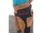 CG HEUNETZE Tablier Cordura avec garniture en cuir rembourré Longue Noir