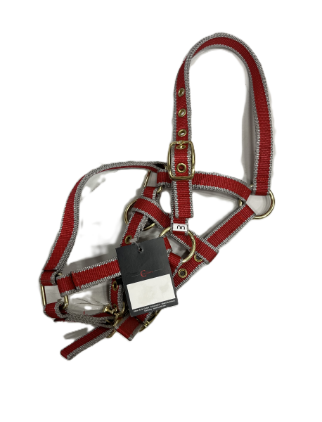 KERBL Licol exclusif pour poulain / mini setty réglable 3 positions rouge