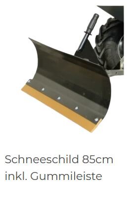 Lame à neige POWERPAC 85cm pour Multi-Dumper MCE400 électro
