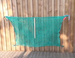 CG Filet à foin L - 1,5M x 1M - couleur chanvre - pour env. 12 kg - MW 45 mm