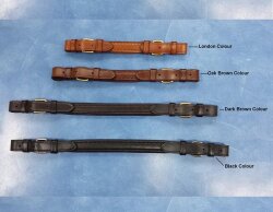 STARBRIDLE Shanks avec muserolle et jugulaire Cob Oak Brown