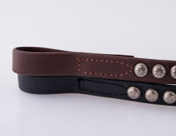 Bride sans mors WESTERN DELUX avec rivets antiques
