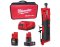 Meuleuse droite sans fil Milwaukee M12 avec 2 batteries + chargeur