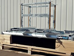 KEHRMULI Réceptacle combiné de pinces de recyclage (+ fourche)