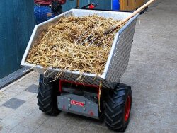 KNEILMANN TeMax 50 Ah Akku Dumper mit 300 L Schüttmulde