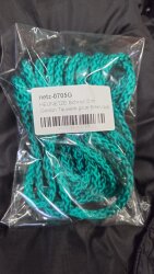 Filet à foin 5 m Corde Geolon Cordage vert 5 mm...