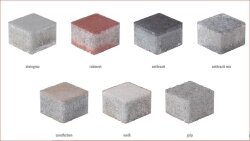 Pavés TTE ® - trois couleurs